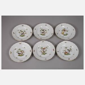 Herend Ungarn umfangreiches Kaffee-/Speiseservice "Rothschild"