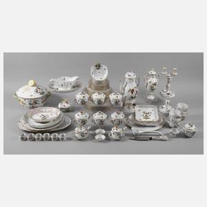 Herend Ungarn umfangreiches Kaffee-/Speiseservice "Rothschild"