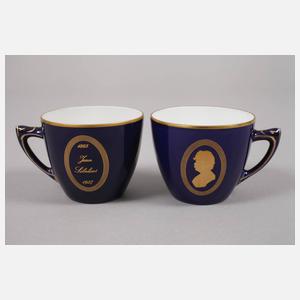 Kopenhagen Restservice aus der Komponistenserie