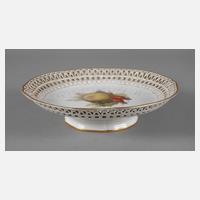 KPM Berlin Durchbruchschale Früchtemalerei111