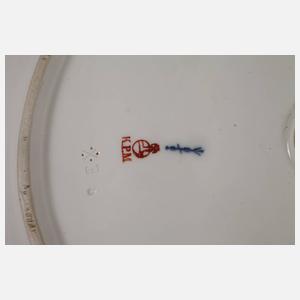 KPM Berlin große Anbietplatte "Blumen und Insekten"