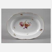 KPM Berlin große Anbietplatte "Blumen und Insekten"111