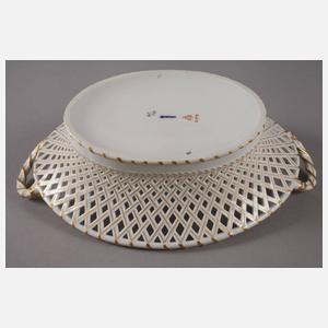 KPM Berlin Henkelkorb "Weichmalerei"