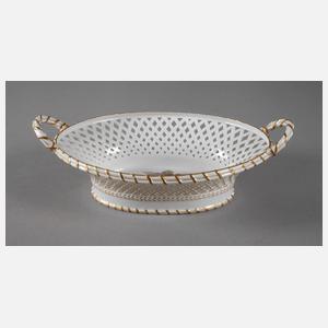 KPM Berlin Henkelkorb "Weichmalerei"