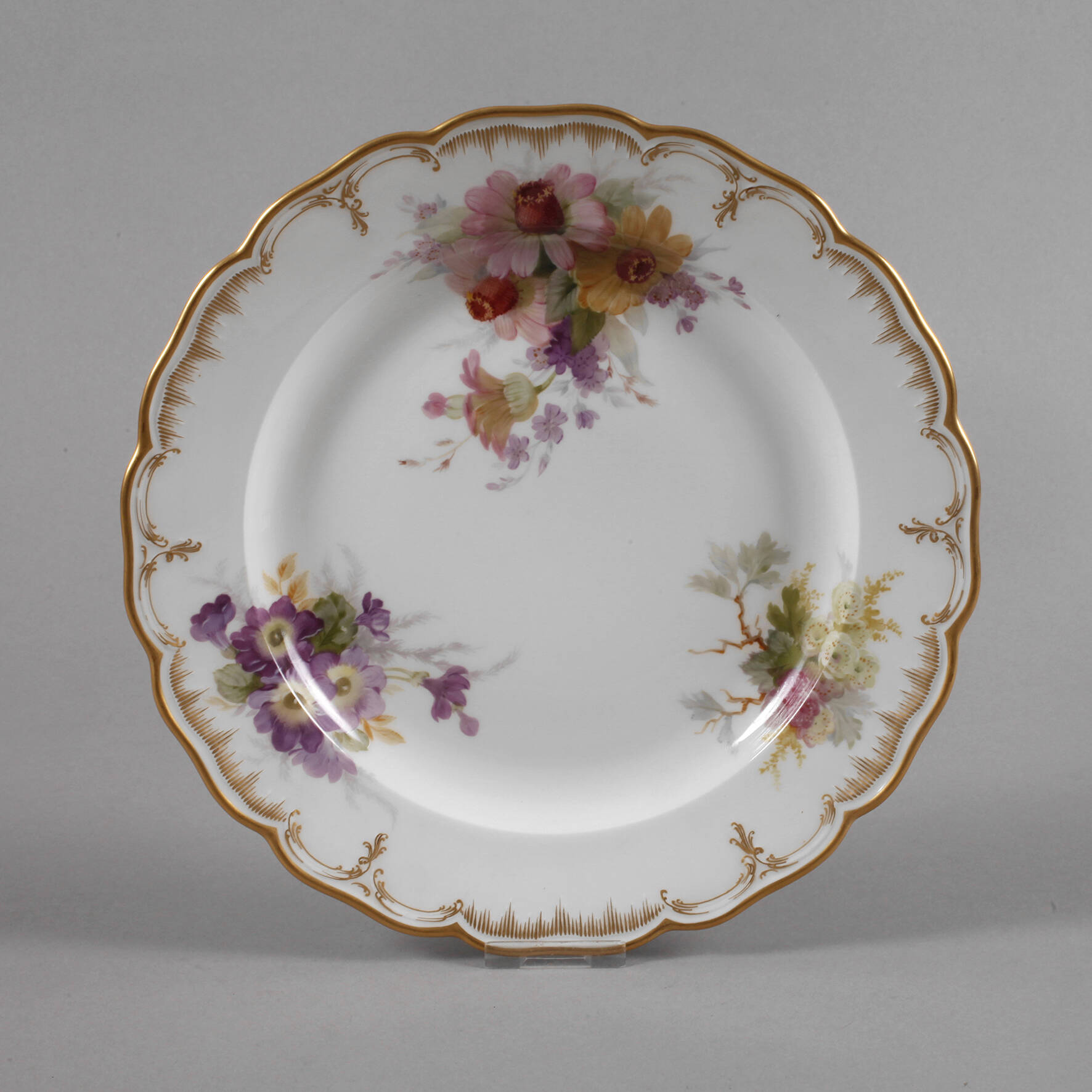 KPM Berlin Speiseteller Weichmalerei