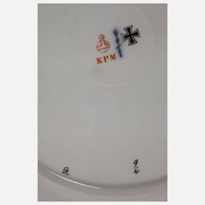 KPM Berlin Speiseteller Weichmalerei