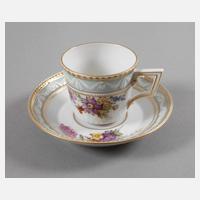 KPM Berlin Mokkatasse "Kurland"111