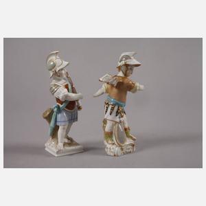 KPM Berlin Paar verkleidete Putten