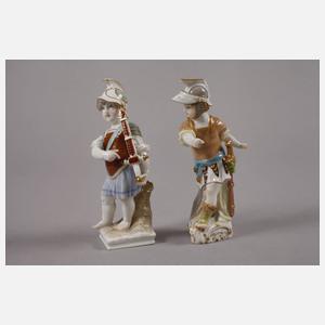 KPM Berlin Paar verkleidete Putten