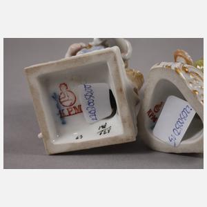 KPM Berlin Paar verkleidete Putten