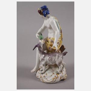 KPM Berlin Bacchantin mit Ziege