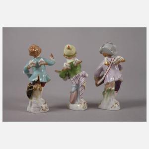 KPM Berlin drei verkleidete Amoretten