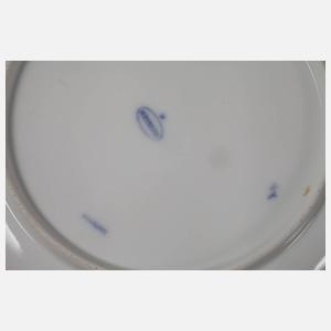 Meißen Teichert Konvolut Teller und Platten Zwiebelmuster