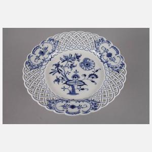 Meißen Teichert Tafelaufsatz Zwiebelmuster