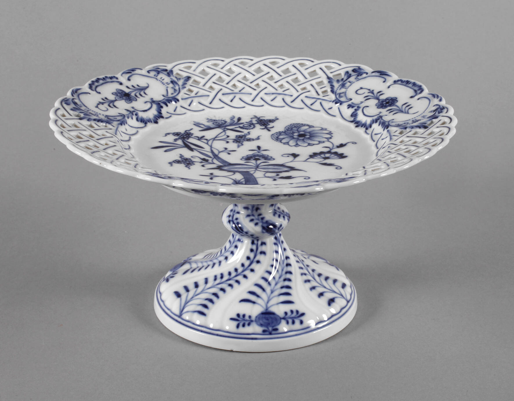 Meißen Teichert Tafelaufsatz Zwiebelmuster