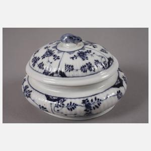 Deckeldose Strohblumenmuster