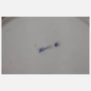 Deckeldose Strohblumenmuster