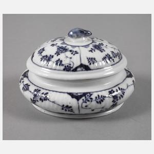 Deckeldose Strohblumenmuster