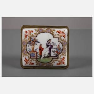 Tabatiere mit Chinoiserie