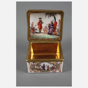 Tabatiere mit Chinoiserie