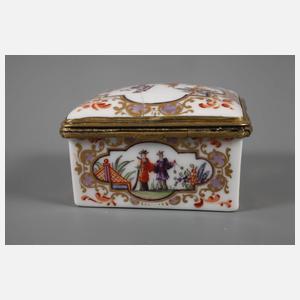 Tabatiere mit Chinoiserie