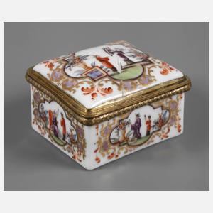 Tabatiere mit Chinoiserie