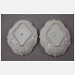 Meissen barockes Restservice Reliefdekor