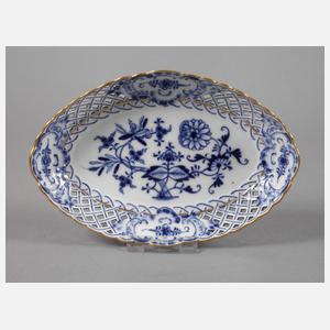 Meissen Durchbruchschale "Zwiebelmuster"