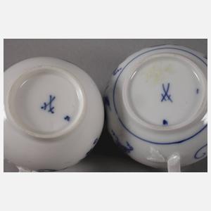 Meissen Konvolut "Zwiebelmuster"