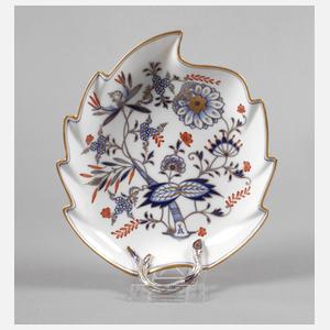 Meissen Blattschale "Zwiebelmuster"