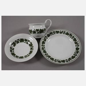 Meissen Kaffeeservice Weinlaubdekor