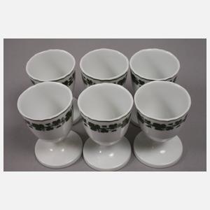 Meissen Frühstückservice Weinlaubdekor