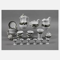 Meissen Frühstückservice Weinlaubdekor111