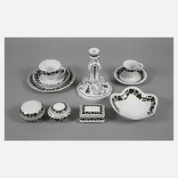 Meissen Konvolut Weinlaubdekor111