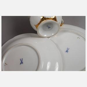 Meissen Prunkgedeck "B-Form"