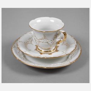 Meissen Prunkgedeck "B-Form"