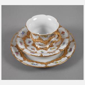 Meissen Prunkgedeck "B-Form"