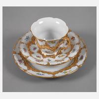 Meissen Prunkgedeck "B-Form"111