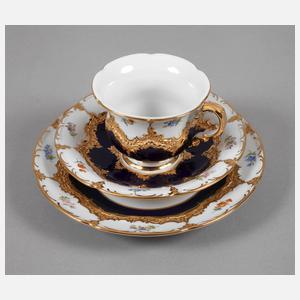 Meissen Prunkgedeck "B-Form"