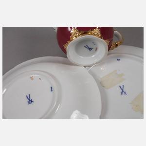 Meissen Prunkgedeck "B-Form"