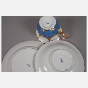 Meissen Prunkgedeck "B-Form"