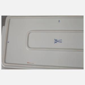 Meissen Königskuchenplatte "X-Form"