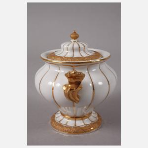 Meissen Zuckerdose "X-Form"