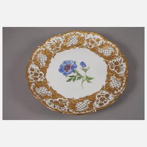 Meissen Prunkteller "Blume 1"
