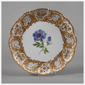 Meissen Prunkteller "Blume 1"