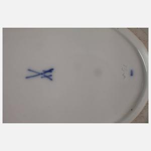 Meissen ovale Prunkschale