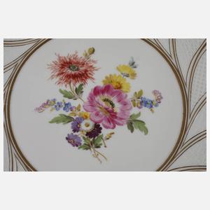 Meissen Zierteller "Blumenbukett"