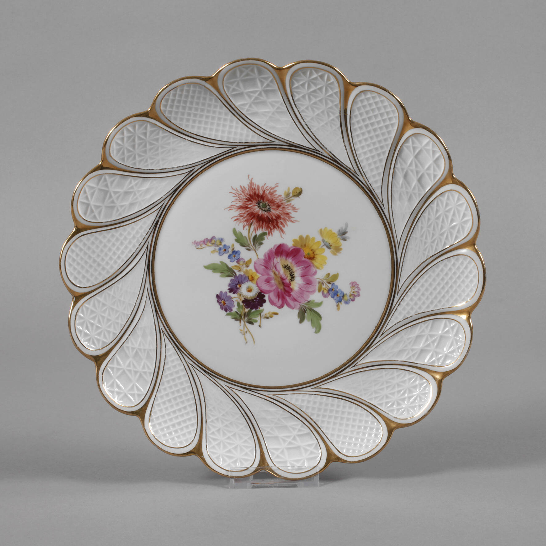 Meissen Zierteller "Blumenbukett"