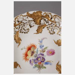 Meissen Prunkschale "Blumenbukett"
