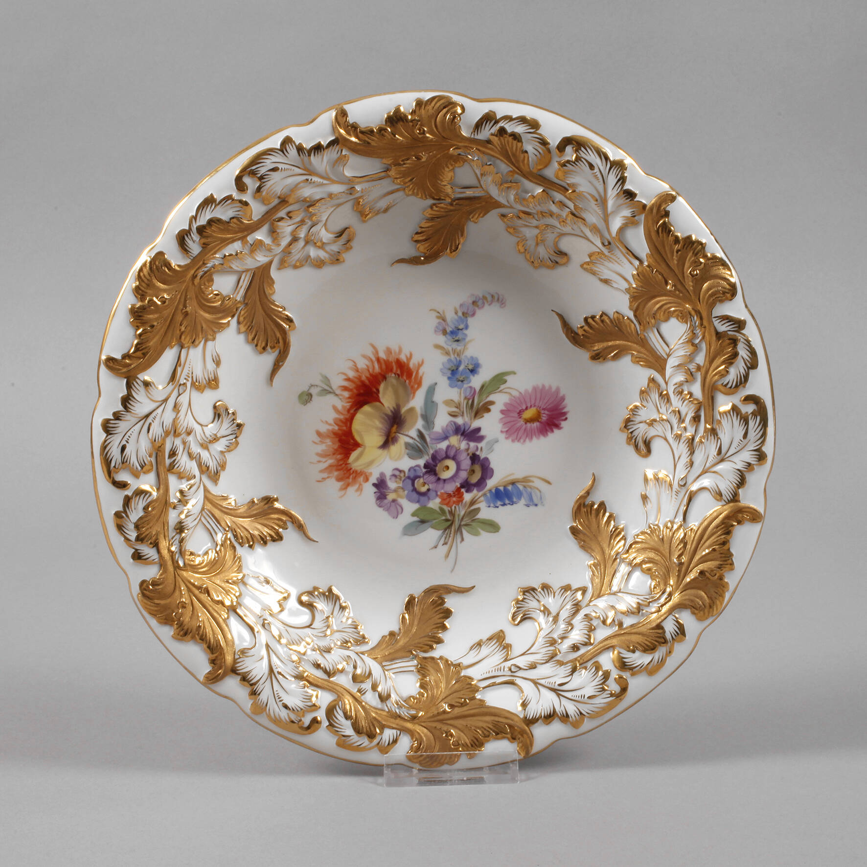 Meissen Prunkschale "Blumenbukett"